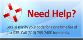 Need help with Minifing your CSS code - Call Streamlined Fusion at (310) 765-7400